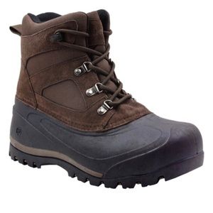 🆕 Northside Tundra Men’s Winter Leather Polar Hiking Snow Boots